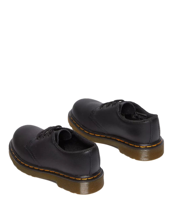 Dr. Martens Unisex Toddler 1461 Softy T Leather Oxford Shoes Black - Softy T