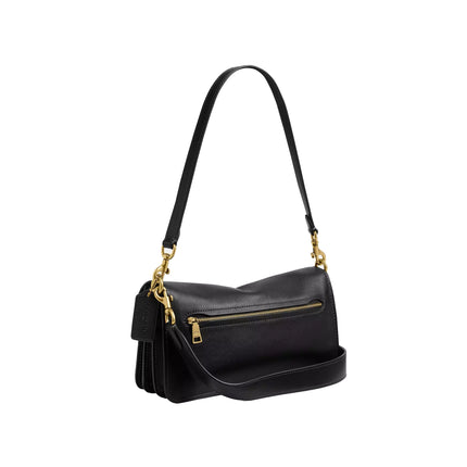Coach Women's Tabby Shoulder Bag 26 Brass/Black