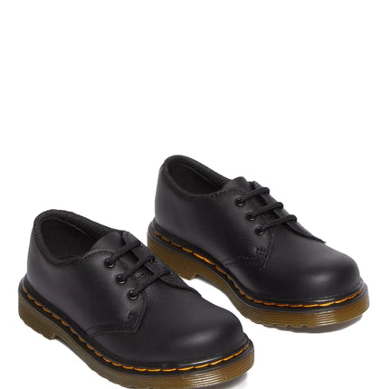 Dr. Martens Unisex Toddler 1461 Softy T Leather Oxford Shoes Black - Softy T