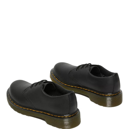 Dr. Martens Unisex Junior 1461 Softy T Leather Shoes Black - Softy T