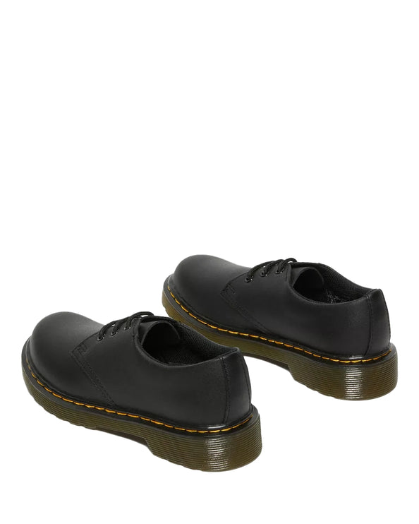 Dr. Martens Unisex Junior 1461 Softy T Leather Shoes Black - Softy T