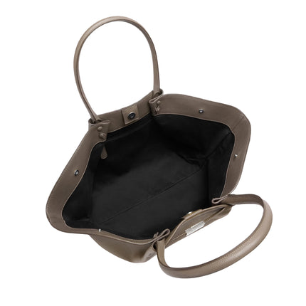 DeMellier London Women's The New York Dark Taupe Small Grain