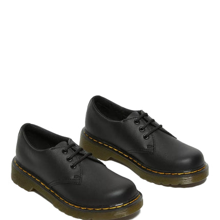 Dr. Martens Unisex Junior 1461 Softy T Leather Shoes Black - Softy T