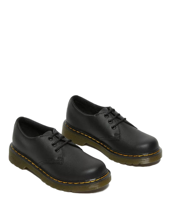 Dr. Martens Unisex Junior 1461 Softy T Leather Shoes Black - Softy T
