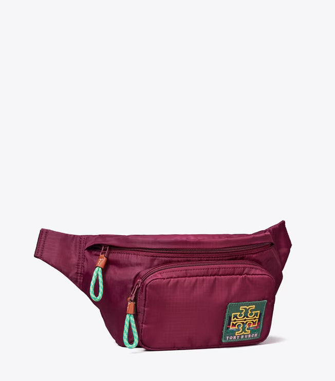 Tory Burch Women's Ripstop Belt Bag Winetasting