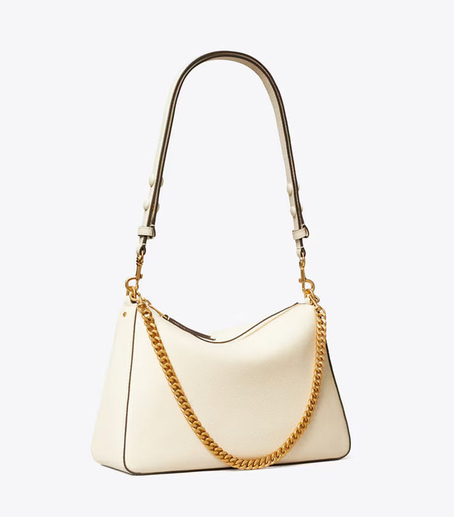 Tory Burch Women's Perry Shoulder Bag Light Cream