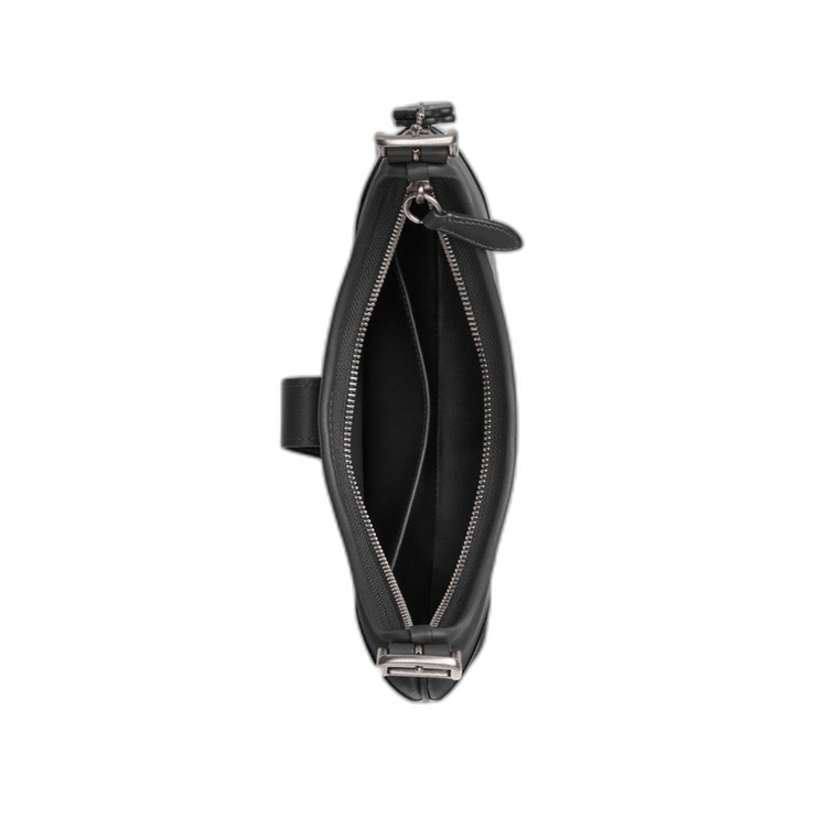 Coach Women's Hamptons Hobo Bag Silver/Black