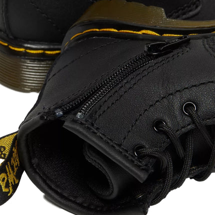 Dr. Martens Unisex Infant 1460 Softy T Leather Lace Up Boots Black - Softy T