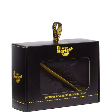 Dr. Martens Unisex Newborn 1460 Auburn Leather Booties Black-Mason Pu Split+Mason Nw Synthetic