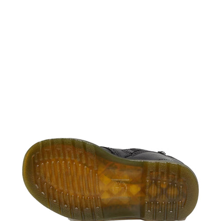 Dr. Martens Unisex Toddler 1460 Softy T Leather Lace Up Boots Black - Softy T