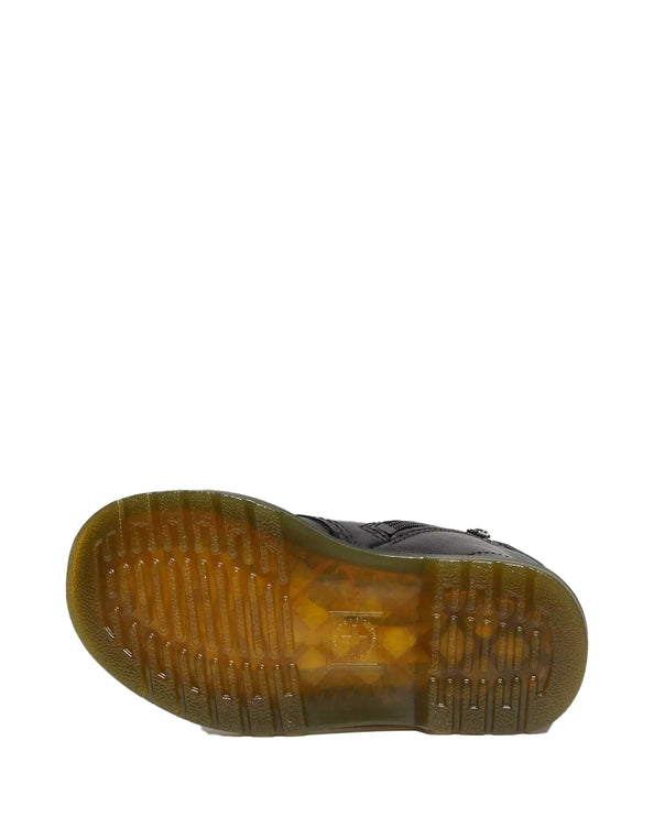 Dr. Martens Unisex Toddler 1460 Softy T Leather Lace Up Boots Black - Softy T