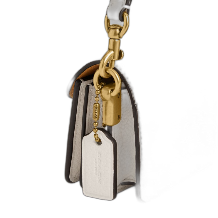 Coach Women's Tabby Bag 12 Brass/Chalk