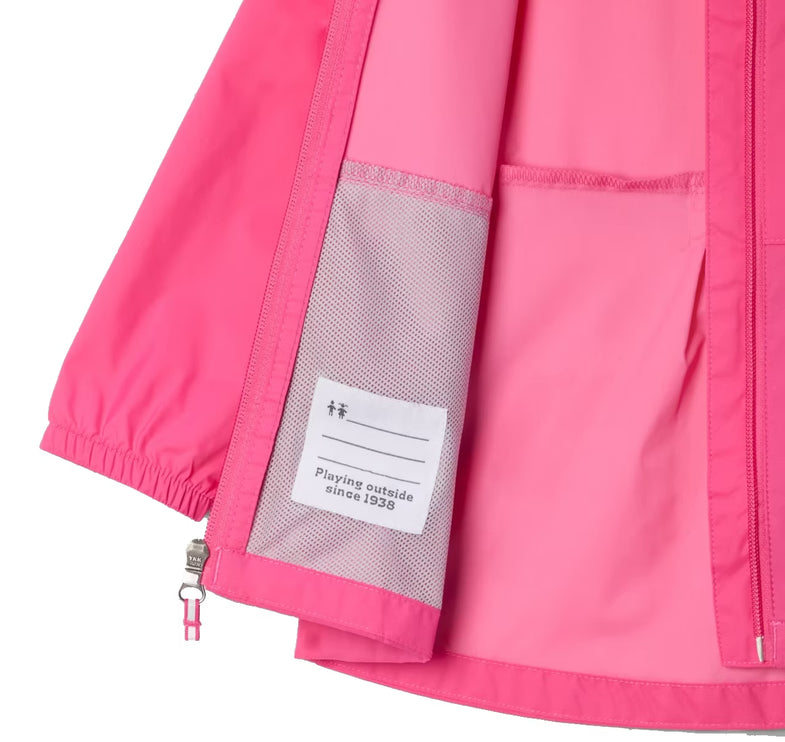 Columbia Girls' Toddler Switchback II Jacket Pink Ice