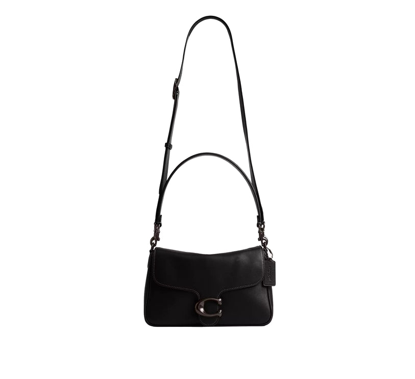 Coach Women's Soft Tabby Shoulder Bag Pewter/Black