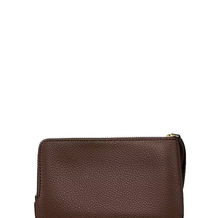 Michael Kors Women's Jet Set Travel Small Wristlet Nutmeg