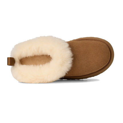 UGG Tazzelle kadın terliği, kahverengi (chestnut) süet