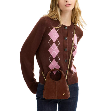 Coach Women's Lana Shoulder Bag 19 Brass/Warm Brown