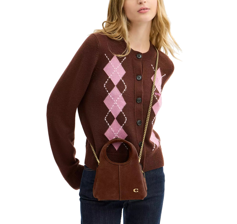 Coach Women's Lana Shoulder Bag 19 Brass/Warm Brown