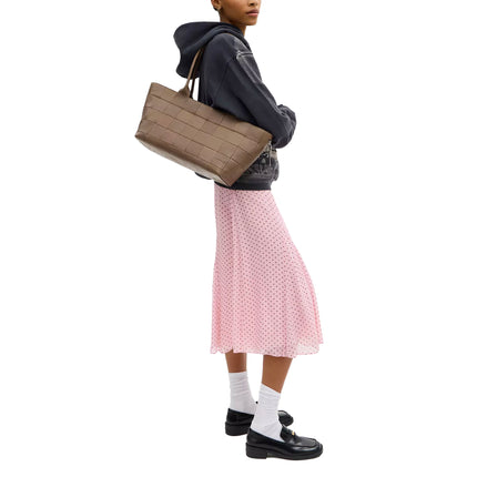 Coach Women's Alter/Ego Large Tote Bag In Upcrafted Leather Dark Stone