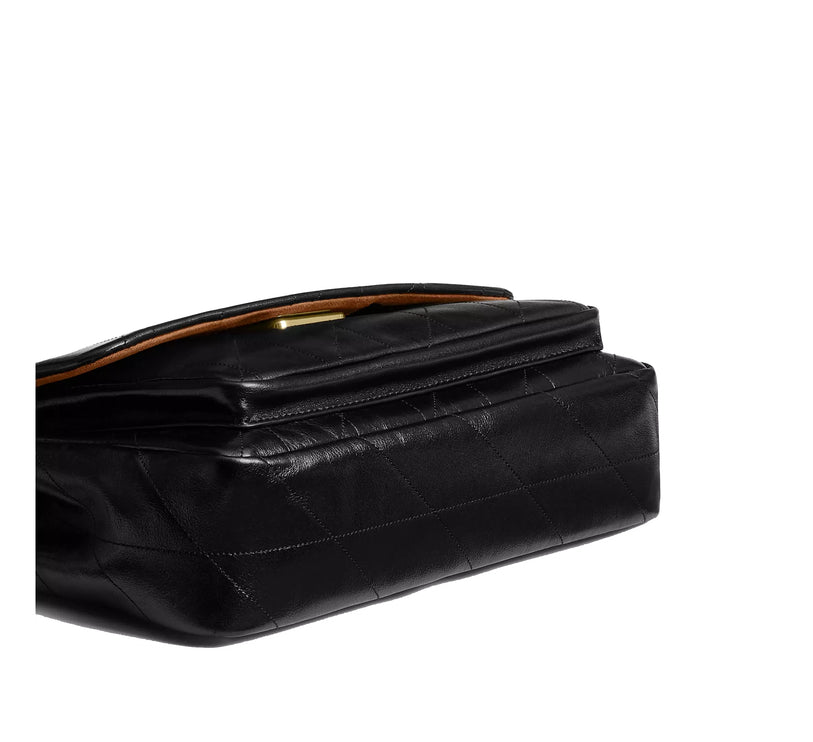 Coach Women's Elodie Crossbody Bag 24 With Quilting Gold/Black