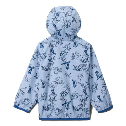 Columbia Toddler Mini Pixel Grabber III Wind Jacket Ripple Blue Buggin