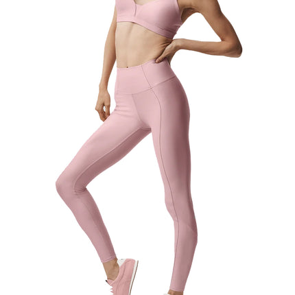 alo Women's Airlift High-Waist 7/8 Fine Line Legging Vintage Pink
