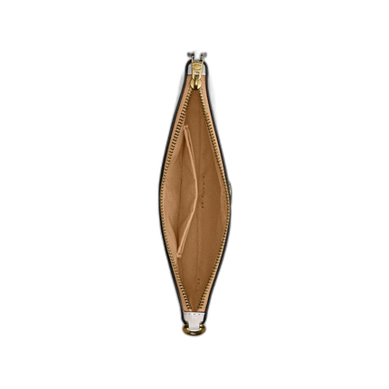 Coach Women's Essential Small Wristlet Brass/Chalk