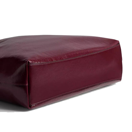 Coach Women's Brooklyn Shoulder Bag 34 Brass/Dark Cherry