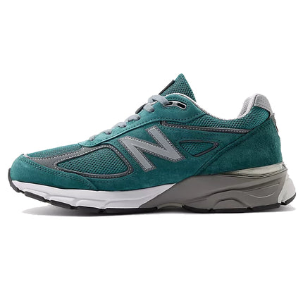 New Balance Made in USA 990v4 Vintage Teal with Grey and White U990OV4