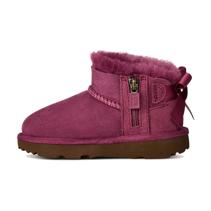 UGG Toddlers Ultra Mini Bailey Bow Dark Winterberry