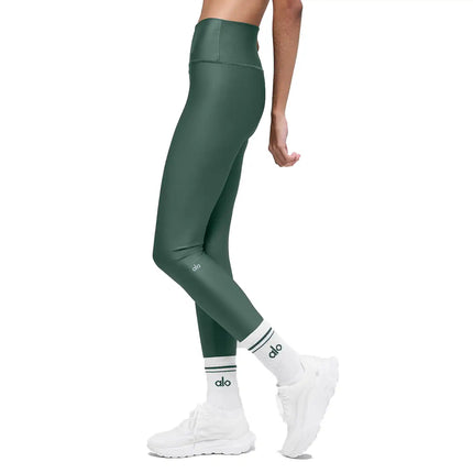 alo Women's High-Waist Airlift Legging Clover Green
