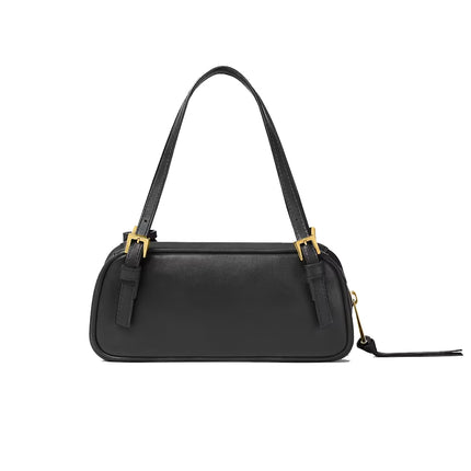 Versace Women's Versace Tag Nappa Bowling Mini Bag Black