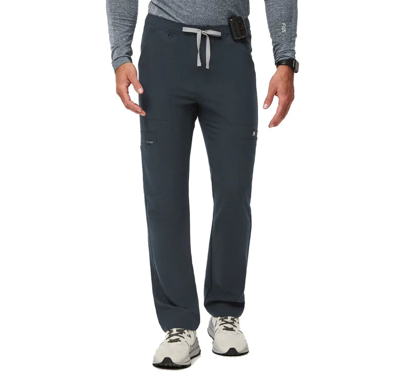 FIGS Men's Cairo Cargo Scrub Pants Dark Harbor