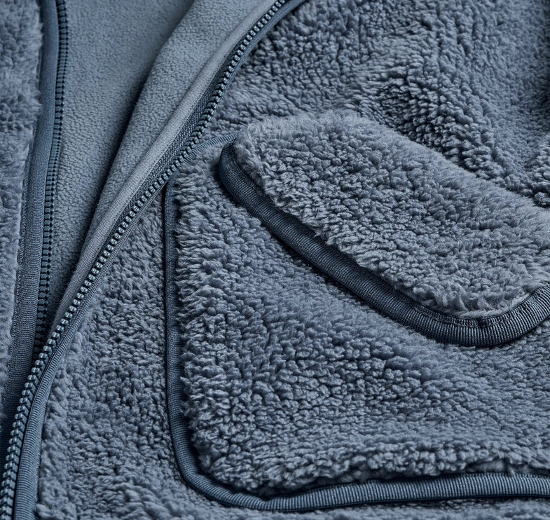 UGG Women's Mariella UGGfluff Zip Hoodie Tahoe Blue