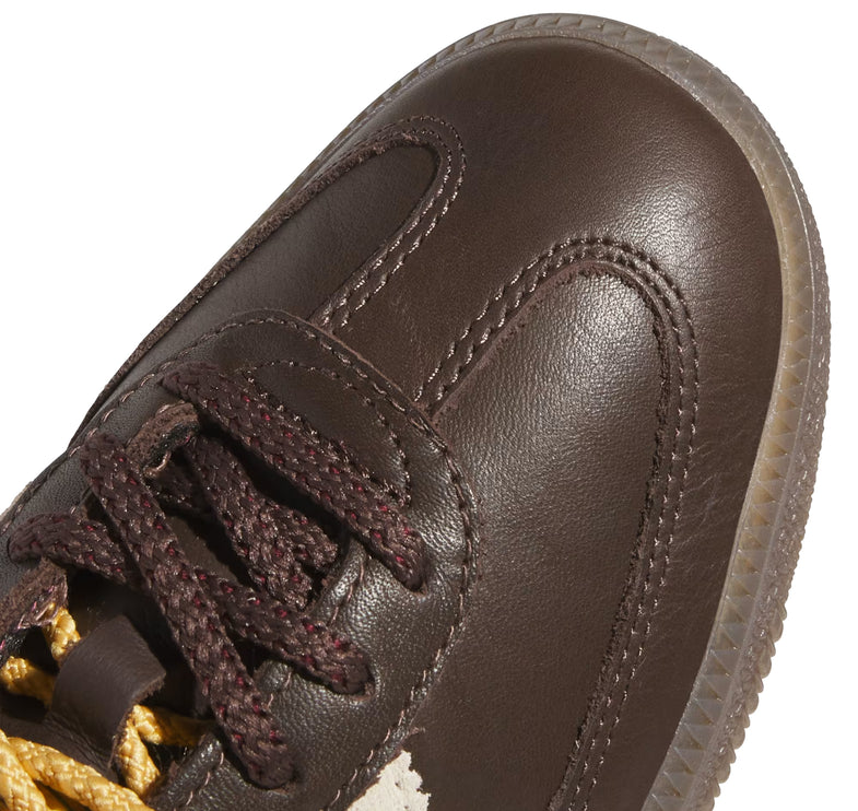 Adidas Women's Samba OG Shoes Brown/Warm Vanilla/Maroon KI8139