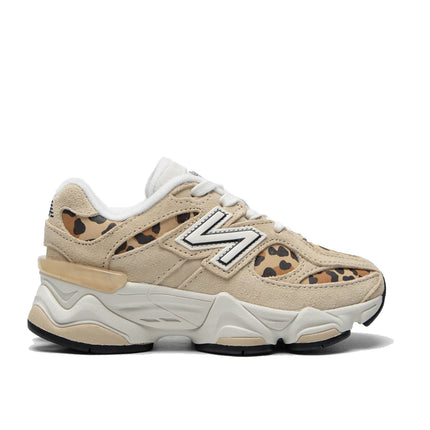 New Balance Little Kid's 9060 Sandstone/Leopard P906064R