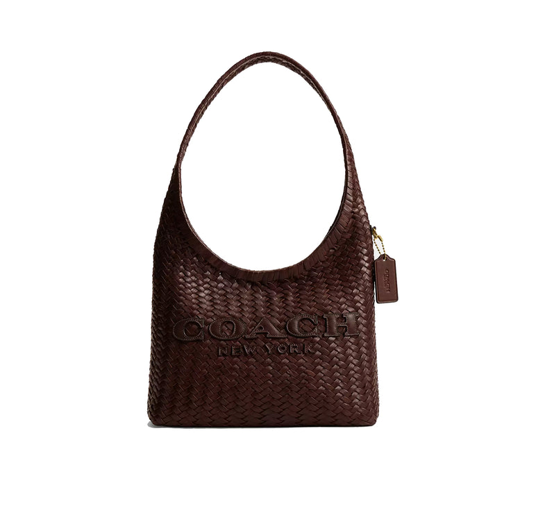 Coach Women's Brooklyn Shoulder Bag 28 Brass/Maple