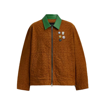 COACH Men's Coach | Brain Dead Zip Front Blouson Brown