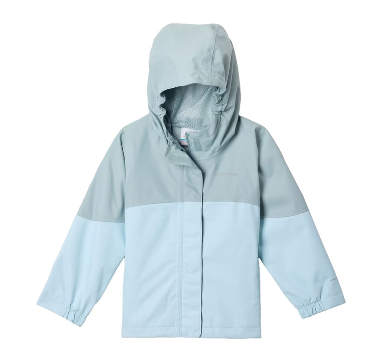Columbia Girls' Toddler Hikebound II Rain Jacket Crushed Blue/Marine Light