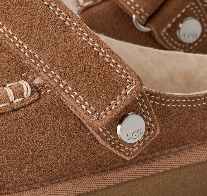 UGG Big Kids' Goldenstar Evelina Clog Chestnut
