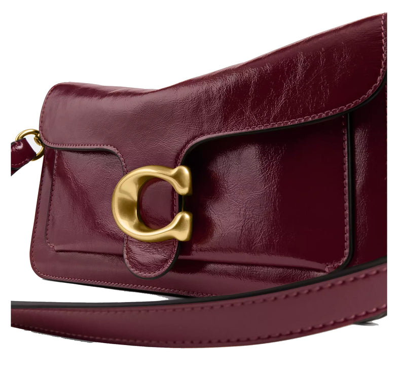 Coach Women's Tabby Shoulder Bag 26 Brass/Dark Cherry