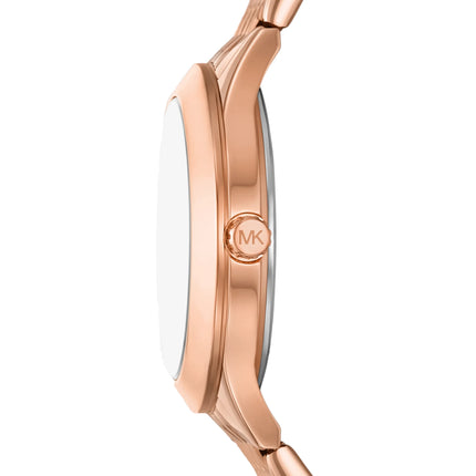 Michael Kors Women's Mini Aspyn Rose Gold-Tone Watch Rose Gold MKO1216
