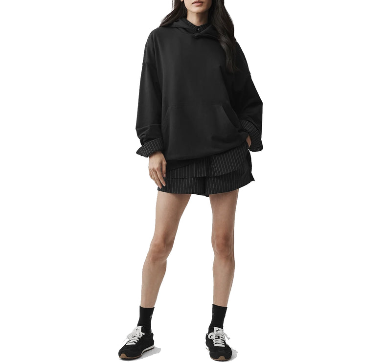 alo Women's Double Take Hoodie Black