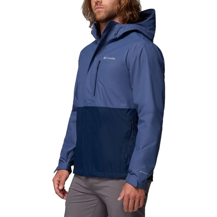 Columbia Men's Hikebound II Rain Jacket Dark Mountain/Collegiate Navy