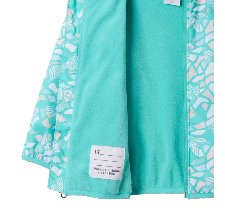 Columbia Toddler Mini Pixel Grabber III Wind Jacket Dolphin Fly High