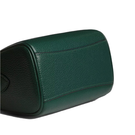 Coach Women's Mini Rowan Crossbody Bag Gold/Emerald