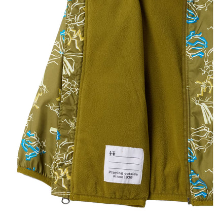 Columbia Toddler Mini Pixel Grabber III Wind Jacket Mossy Green Buggin