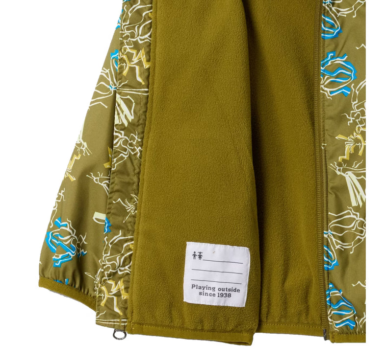 Columbia Toddler Mini Pixel Grabber III Wind Jacket Mossy Green Buggin