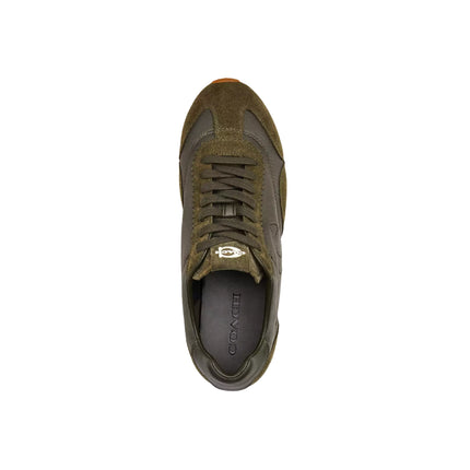 Coach Women's Flat Sneaker Olive