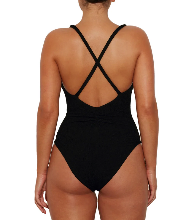 HUNZA G Women's Bette Swim Black